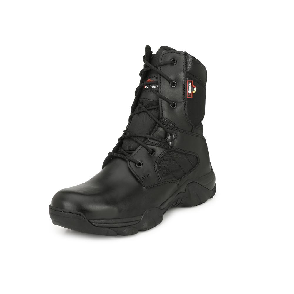 Mikaasa Response 8.0 Side Zip Military and Tactical Boot Black