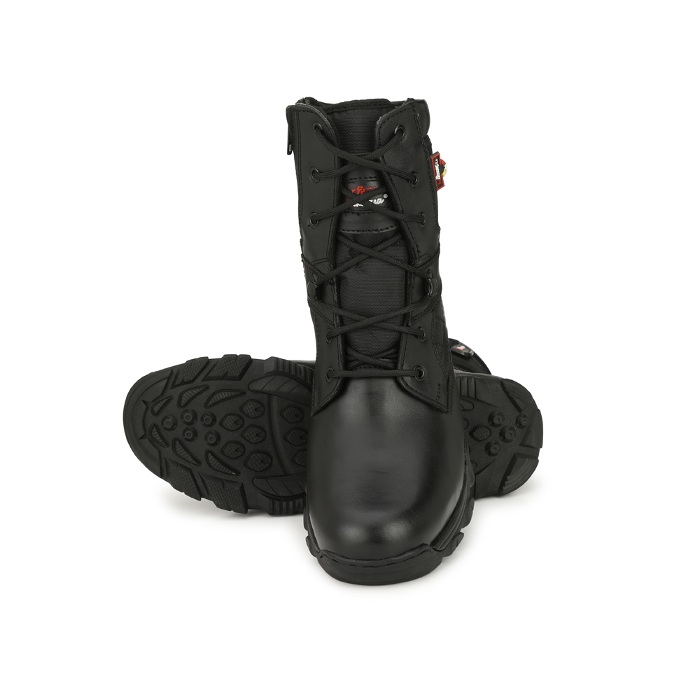 Mikaasa Response 8.0 Side Zip Military and Tactical Boot Black