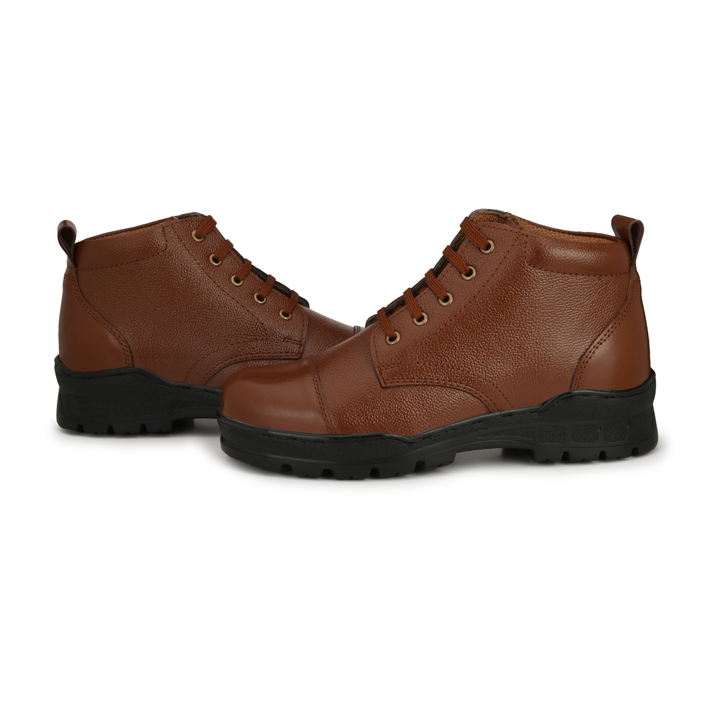Mikaasa Men's Police 5.0 Light Weight Ankle Leather Boots