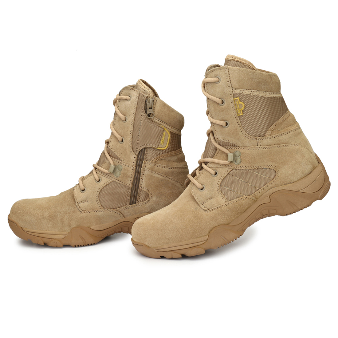 Mikaasa 8.0 Side Zip Military and Tactical Boots for Men