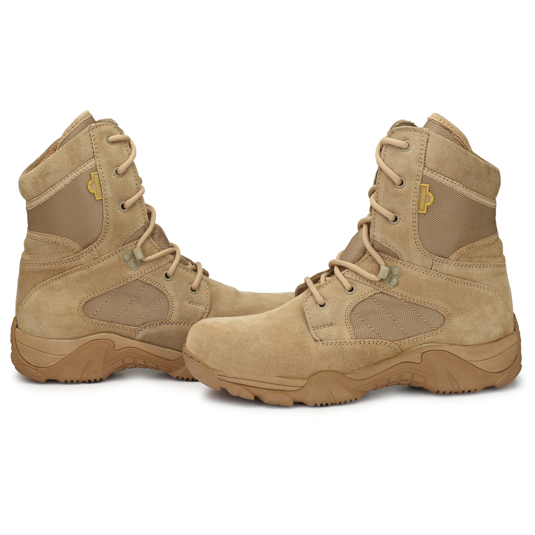 Mikaasa 8.0 Side Zip Military and Tactical Boots for Men