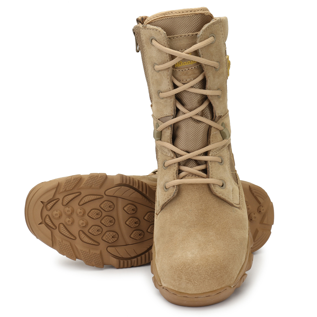 Mikaasa 8.0 Side Zip Military and Tactical Boots for Men