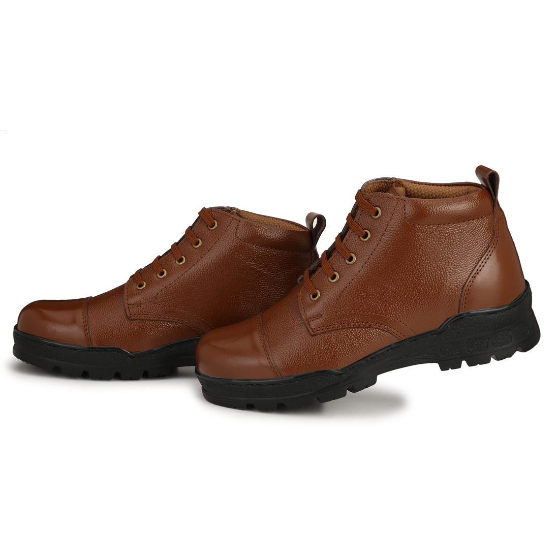Mikaasa Men's Police 5.0 Light Weight Ankle Leather Boots