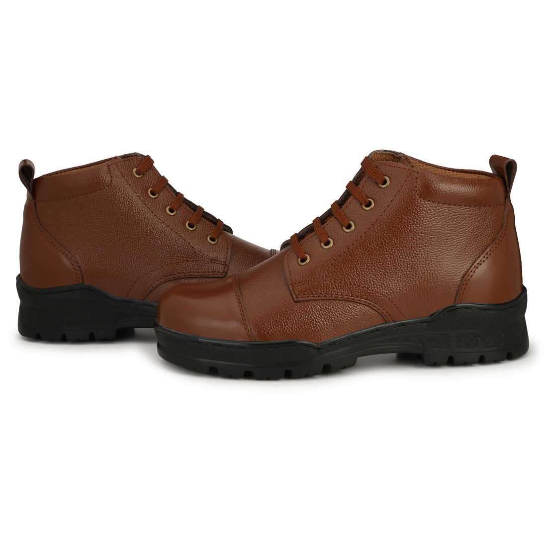 Mikaasa Men's Police 5.0 Light Weight Ankle Leather Boots