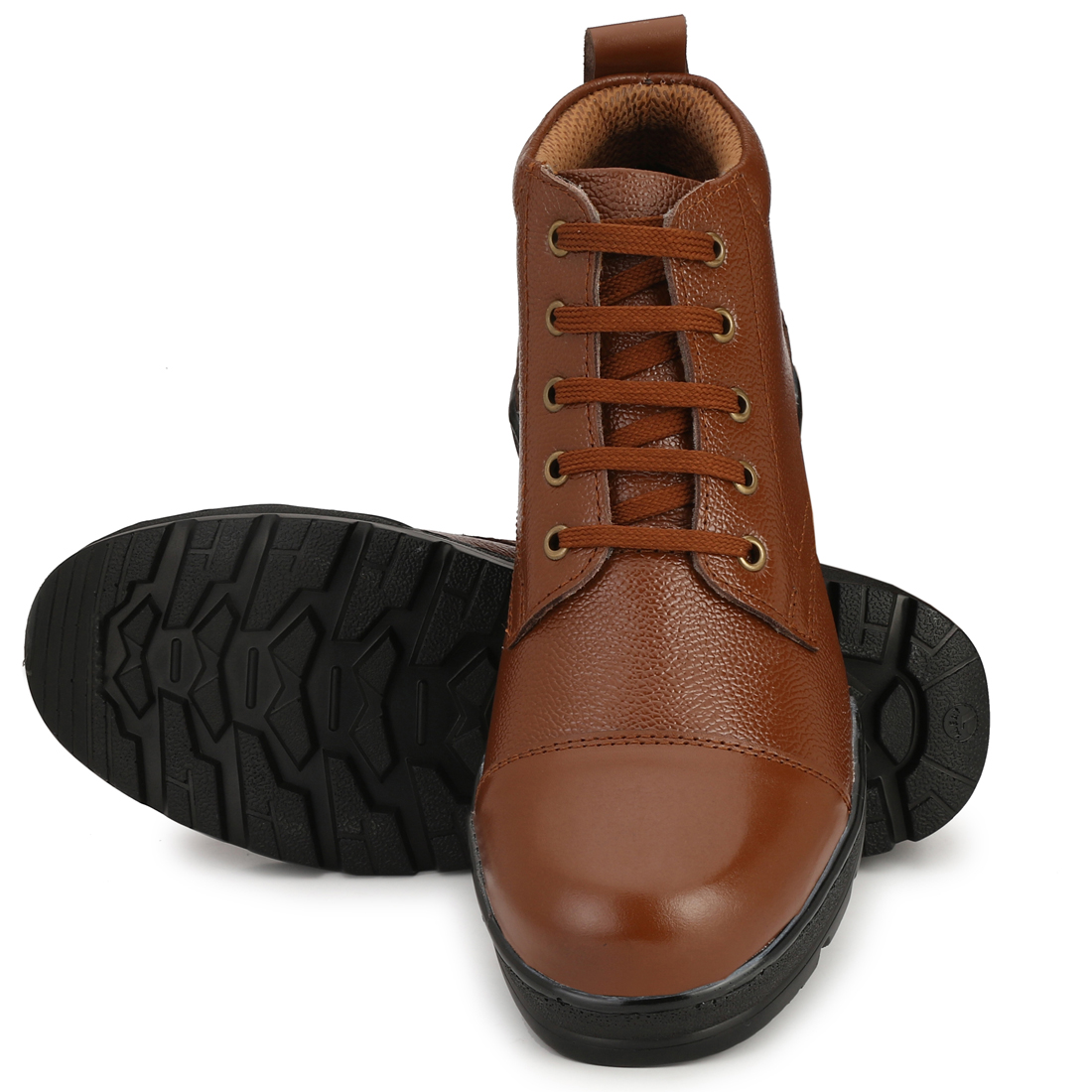 Mikaasa Men's Police 5.0 Light Weight Ankle Leather Boots