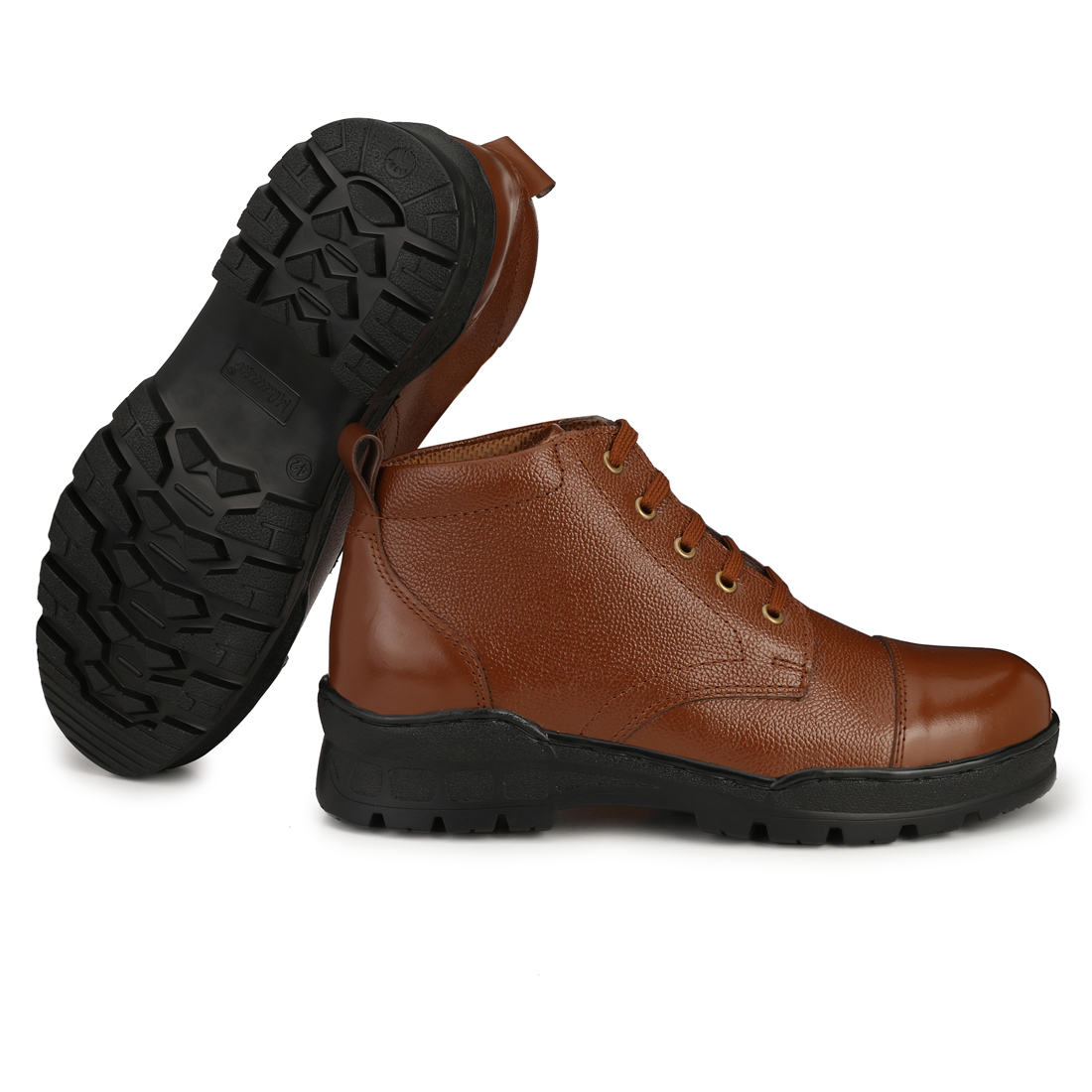 Mikaasa Men's Police 5.0 Light Weight Ankle Leather Boots