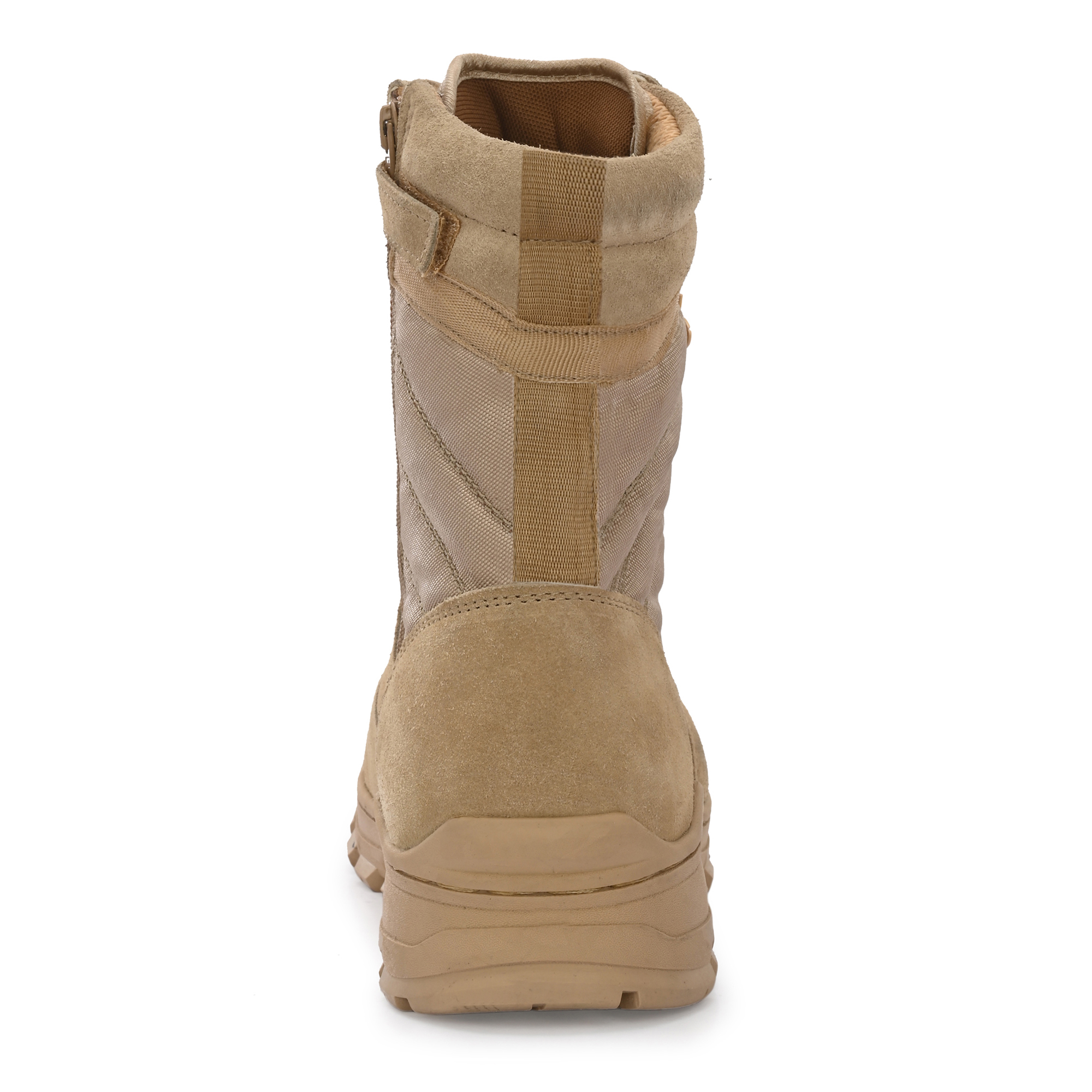 Mikaasa Rafale 8.0 Side Zip Military and Tactical Boots For Men (Beige)