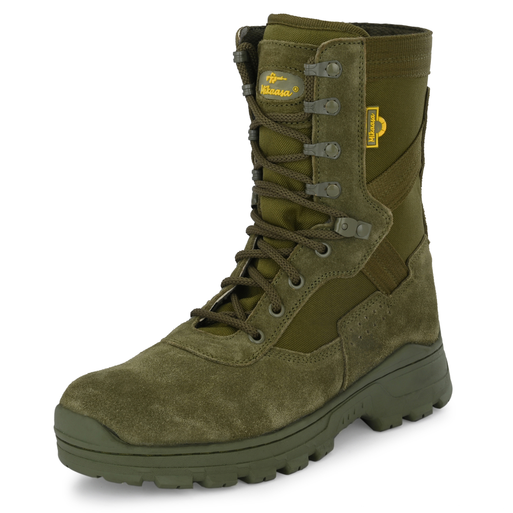 Mikaasa Alpha Aerolite 8.0 Military & Tactical Boot (Green)
