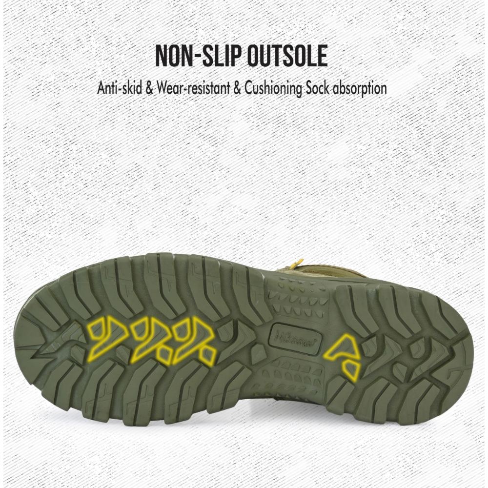 Mikaasa Alpha Aerolite 8.0 Military & Tactical Boot (Green)