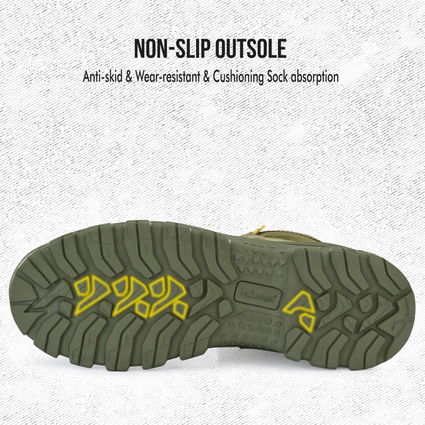 Mikaasa Alpha Aerolite 6.0 Military & Tactical Boot (Green)
