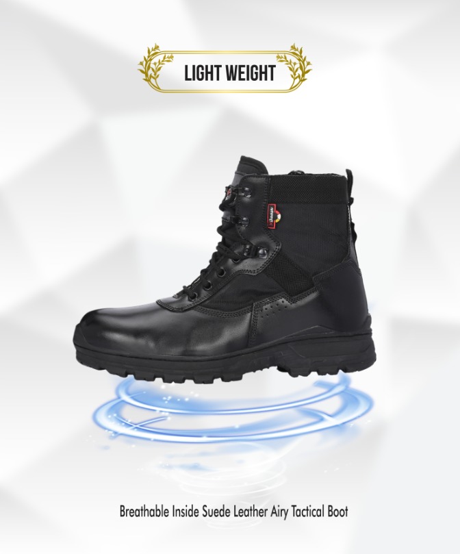 Mikaasa Alpha Aerolite 6.0 Military & Tactical Boot (BLACK)