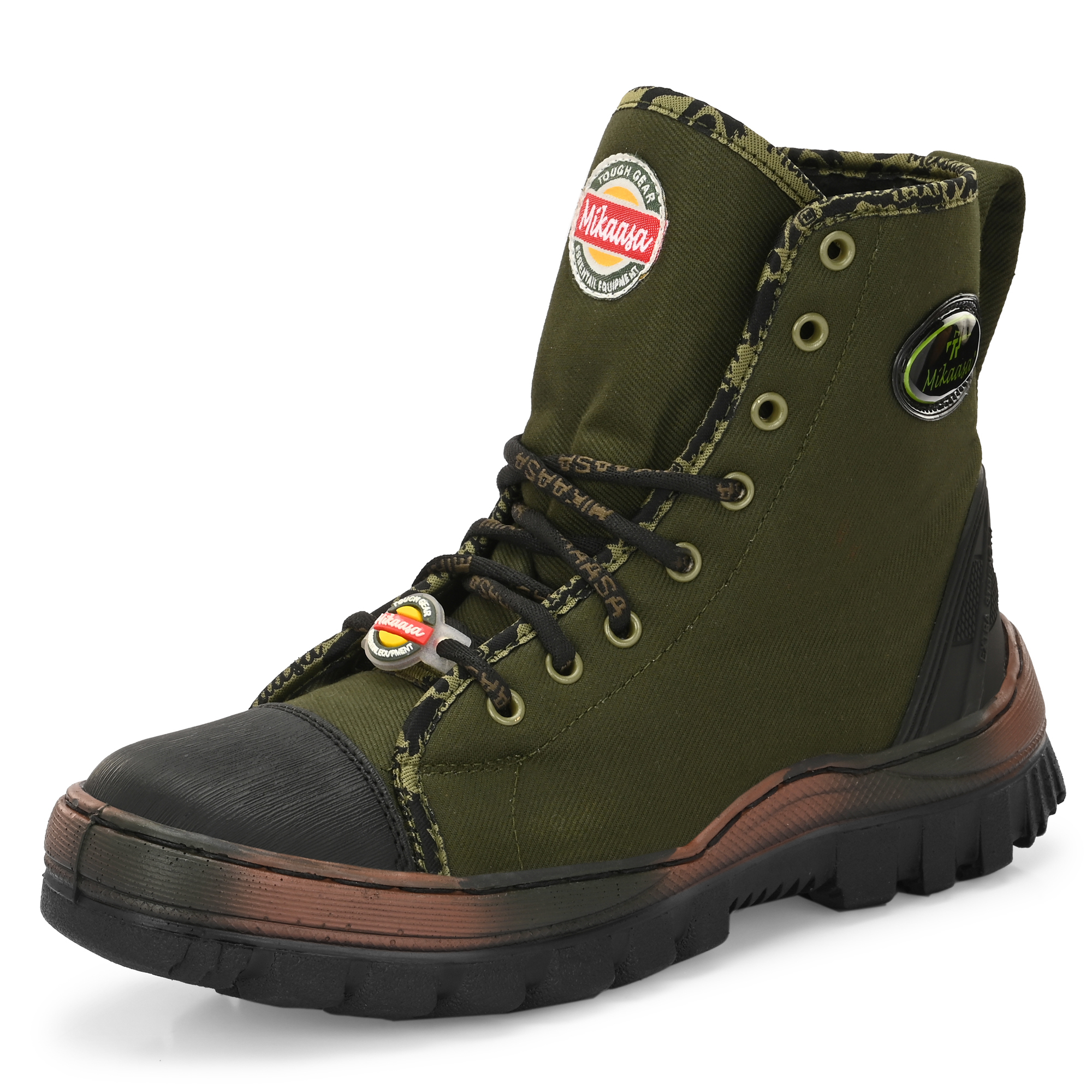 Mikaasa Men's Jungle Fighter Boots, Army Military Boots