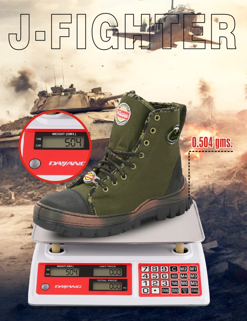 Mikaasa Men's Jungle Fighter Boots, Army Military Boots