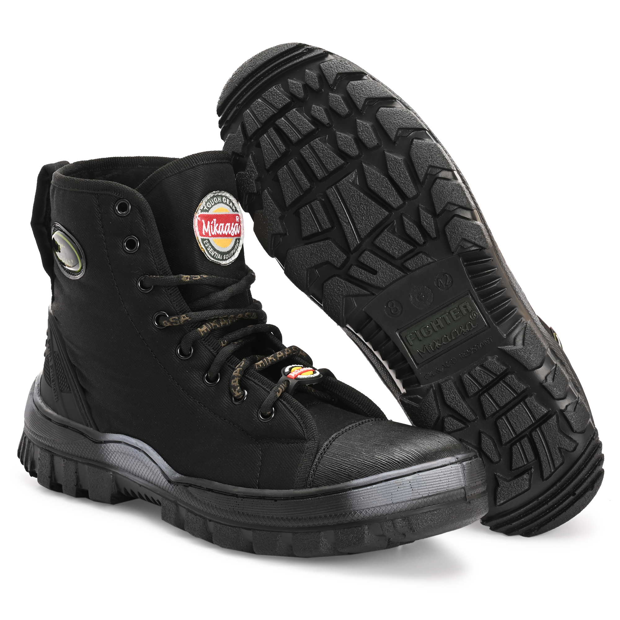 Mikaasa Men's Jungle Fighter Boots, Army Military Boots